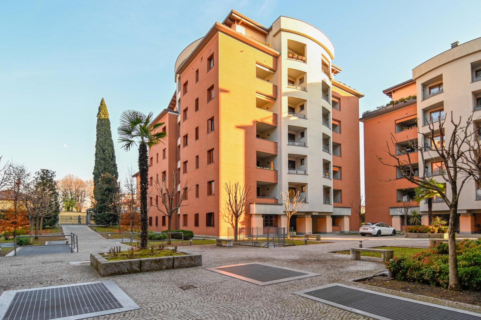 Bilocale Chic, 10 Min Aeroporto Milano-Bergamo, Box Auto E Aria Condizionata Apartamento Seriate Exterior foto