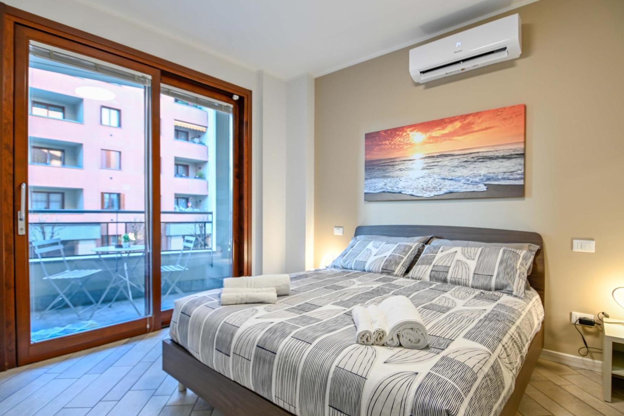 Bilocale Chic, 10 Min Aeroporto Milano-Bergamo, Box Auto E Aria Condizionata Apartamento Seriate Exterior foto